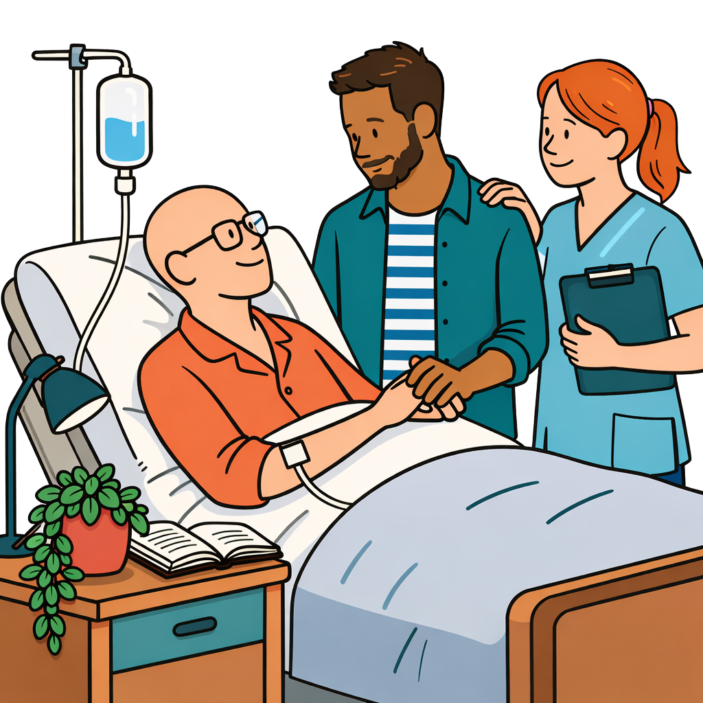 Illustration des soins palliatifs
